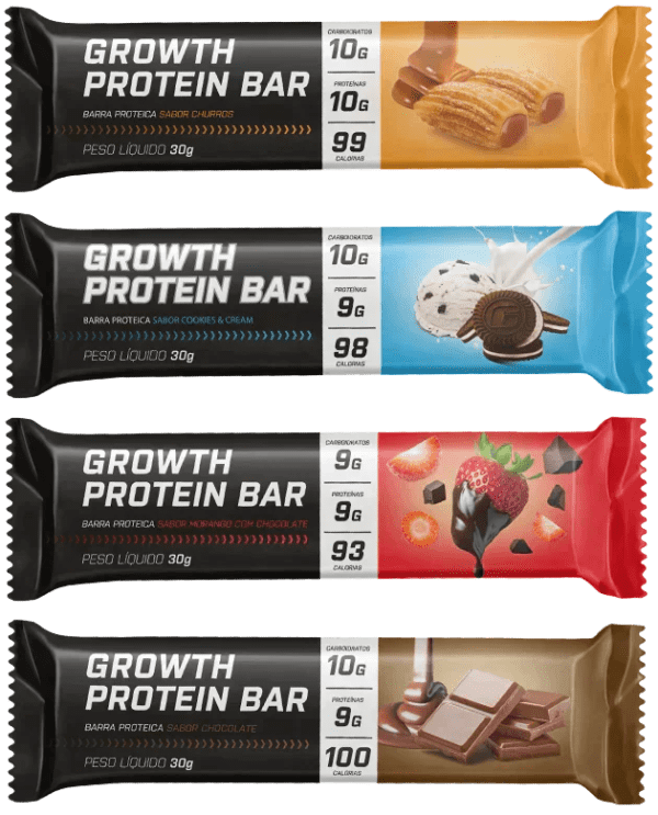 4 BARRAS DE PROTEÍNA (BARRINHAS DE PROTEÍNA)